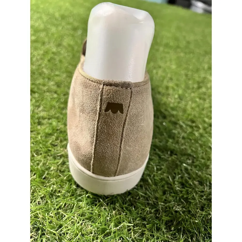 Womens Size 8 House‎ Shoes Beige Suede Slip-On Casual Shoe